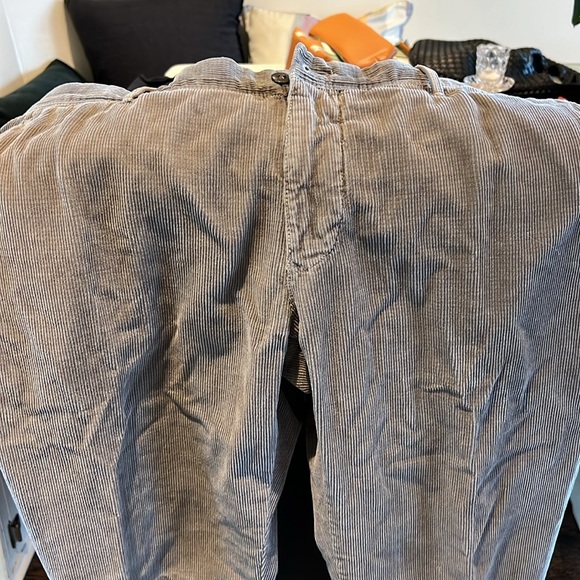 Incotex Lorenzetti size 38 grey corduroy pants - Picture 2 of 6